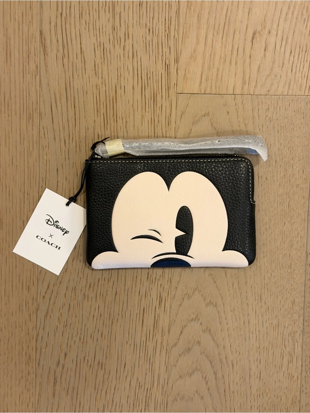 Disney X Coach Corner Zip Wristlet
